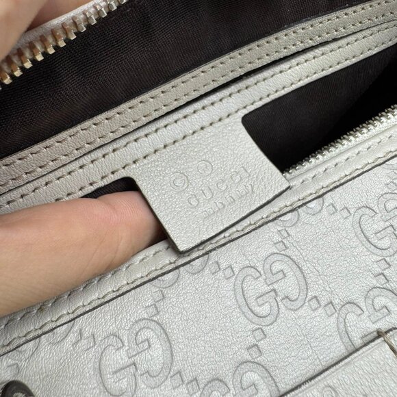 Gucci Boston Leather Hand Bag 480-081825 - Picture 15 of 15